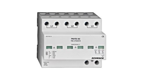 Ogranicznik przepięć Typ T1+T2 4P 275V 60kA 1,5kV EL30 VG 4P warystorowo-iskiernikowy / EL30Typ T1+T2 VG 4P