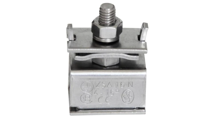 Zacisk uziemiający ZSA 16 - (stal nierdzewna)