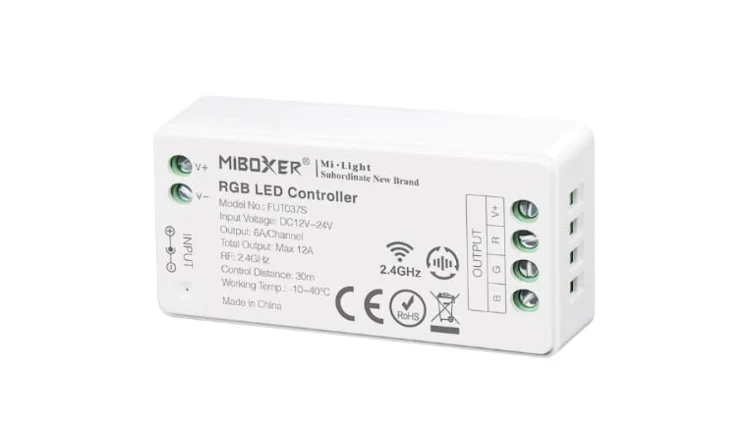 Sterownik MiLight RGB 12-24V 6/12A FUT037S
