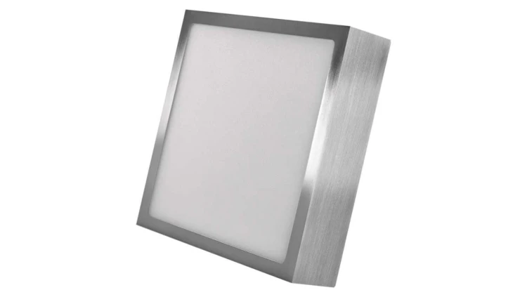 Panel LED natynkowy NEXXO, kwadrat, srebrny, 12,5W, CCT EMOS ZM6233