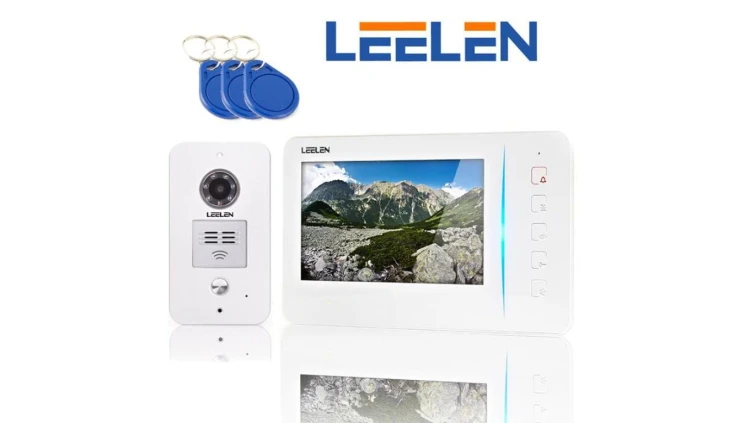 Zestaw wideodomofonowy z monitorem 7cali JB305_N60w / No15pc + 3xbrelok (z czytnikiem)