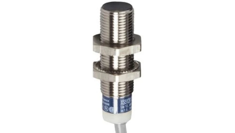 Czujnik indukcyjny 12-24V DC M12 z wyjściem PNP 1NC kabel 2m XS512B1PBL2