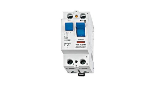 Wyłącznik różnicowoprądowy 25A/1+n/300mA/typ AC/10kA Seria BC