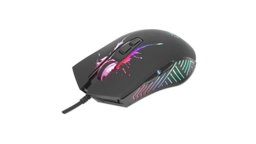 Gamingowa Mysz Optyczna USB 7200dpi z Podświetlaniem LED RGB