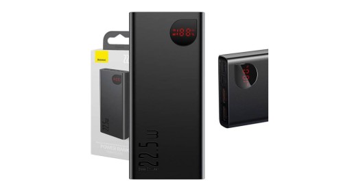 Powerbank Baseus Adaman Metal, 20000mAh, 22.5W (czarny)
