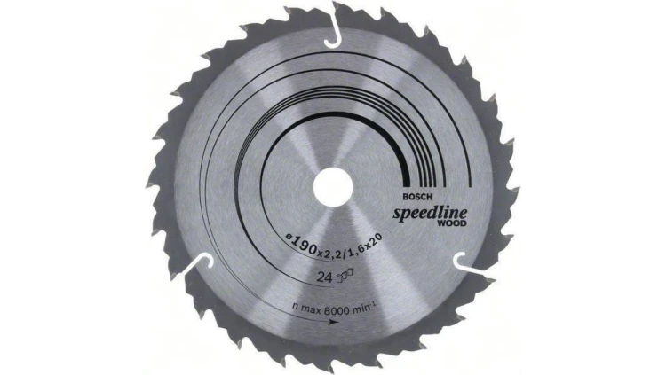 PIŁA TARCZOWA H SPEEDLINE 190*2,4*20/16Z24