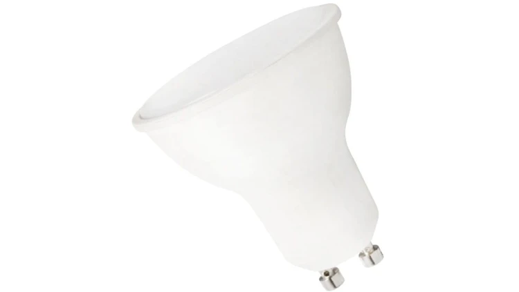 Żarówka LED GU-10 230V 7,5W mleczna 720lm neutralna