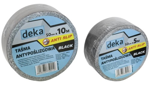 TAŚMA ANTYPOŚLIZGOWA ANTI SLIP BLACK 50MM*5M CZARNA