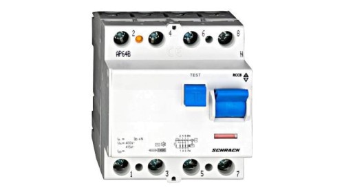 Wyłącznik różnicowoprądowy 63A/3+n/300mA,typ AC,10kA Seria BC
