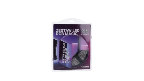 Zestaw led RGB Magic 36W 150led 14key IP63 blister