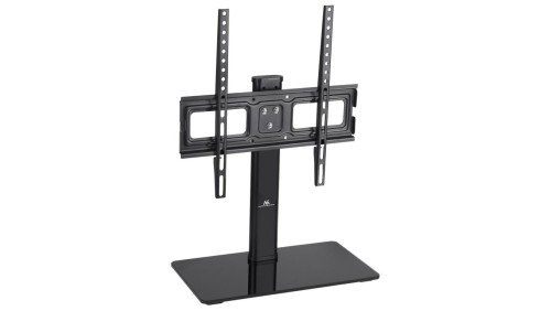 Uniwersalny stojaki do TV Maclean, na szafkę RTV, podstawka, max. 40kg, max. VESA 400x400, dla TV 32-65, MC-450