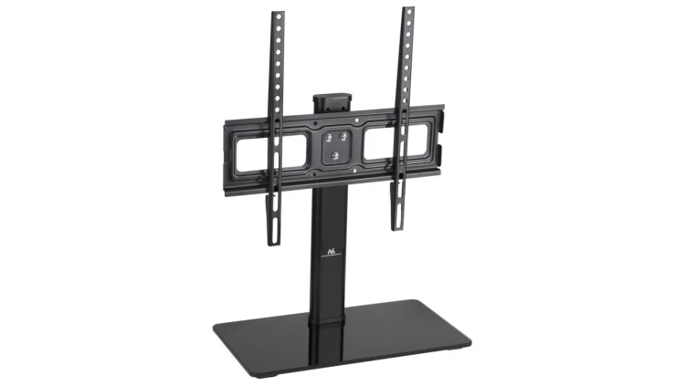 Uniwersalny stojaki do TV Maclean, na szafkę RTV, podstawka, max. 40kg, max. VESA 400x400, dla TV 32-65, MC-450
