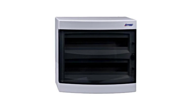 Obudowa natynkowa 2x18 drzwi transparentne IP40