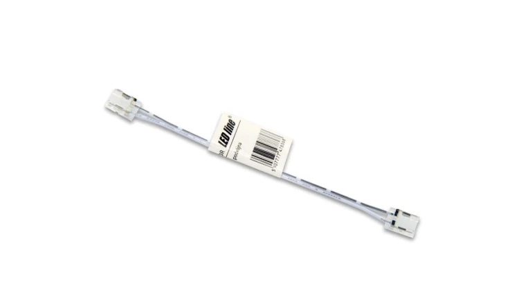 LED line złączka do taśm COB LED CLICK CONNECTOR podwójna 10 mm 2 PIN z przewodem