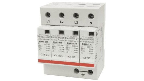 Ogranicznik CITEL AC 3-fazy Typ T2 / C4615 DS44-230