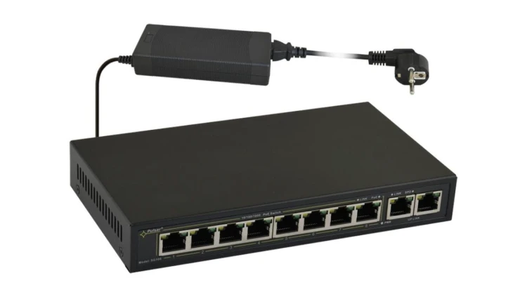 SG108 Switch PoE 10-portowy SG108 do 8