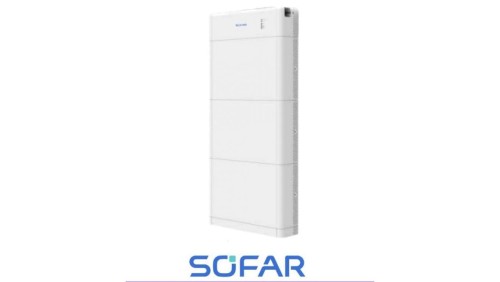 SOFAR Magazyn energii 15kWh zawiera(3 x BTS-5K Bateria 5kWh oraz BTS 5K-BDU Moduł zarządzający z podstawą)