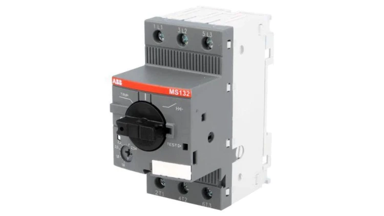 MS132-2.5 Wyłącznik silnikowy 0,75kW 208÷690VAC na szynę DIN IP20