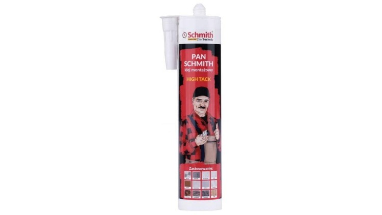 Klej montażowy uniwersalny mocny 290ml Schmith