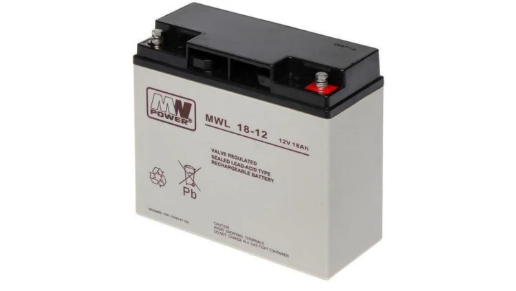 akumulator AGM 10-12lat 12V/18Ah MWL 18-12
