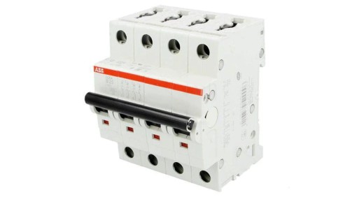 S204-B25 Wyłącznik nadprądowy 230/400VAC Iznam: 25A Bieguny: 4 6kA IP20