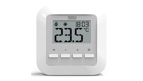 TECH ST-295 V2 - Regulator pokojowy bezprzewodowy dwustanowy biały