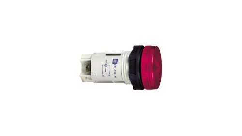 WSKAŹNIK ŚWIETLNY NEON 230V CZER.IP54