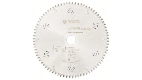 PIŁA TARCZOWA TOP PRECISION BEST FOR MULTI MATERIA 254*30/80