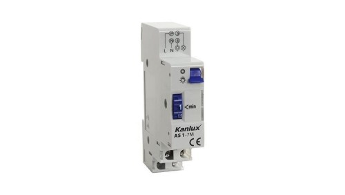 Kanlux Ideal automat schodowy AS 1-7M służy do podtrzymania oświetlenia przez zadany czas, możliwość regulacji czasu w zakresie