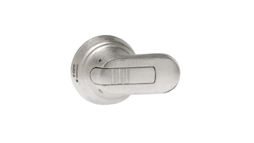 OHM65L6 Rączka ze stali nierdzewnej IP66, długość 65mm, na wałek 6mm, oznaczenie: I-0, ON-OFF, blokada kłódkowa w pozycji 0/OFF