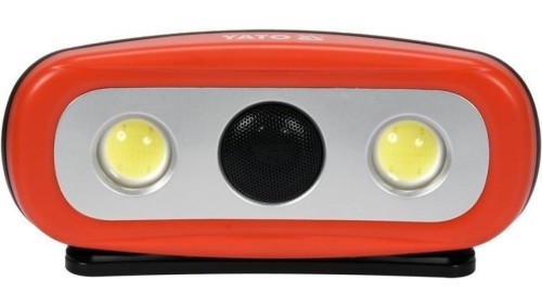REFLEKTOR PRZENOŚNY Z GŁOŚNIKIEM 2X15W, 2000LM, LI-ION,IP44
