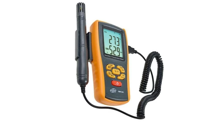 Termo-higrometr Benetech GM1361+ Bluetooth Miernik wilgotności i temp.