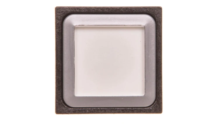 Napęd przycisku 25x25mm biały bez samopowrotu z podświetleniem Q25LTR-WS 087232