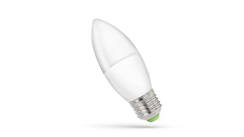 LED ŚWIECOWA E-27 230V 6W CW SPECTRUM