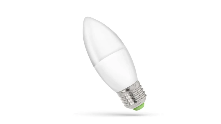 LED ŚWIECOWA E-27 230V 6W CW SPECTRUM
