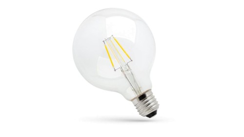 LED GLOB G95 E-27 230V 4W COG WW CLEAR DIMMABLE SPECTRUM