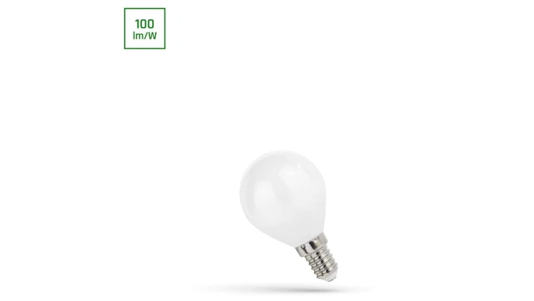 LED KULKA E-14 230V 4W COG WW MILKY SPECTRUM