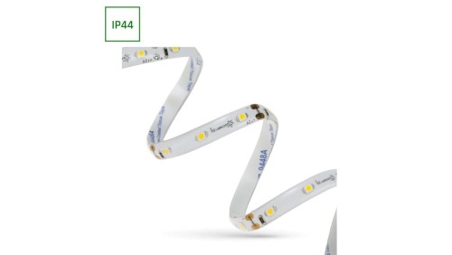PASEK LED 24W/5m 3528 60LED/1m CW 2 LATA ECO 1M (ROLKA 5M) W SILIKONIE