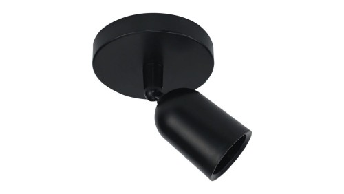 SOLIS SPOT GU10 BAZA 230V IP20 120x 145mm CZARNY