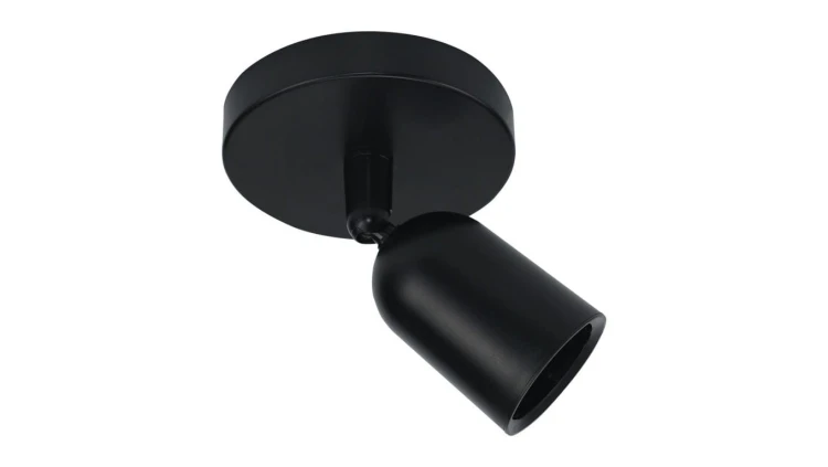 SOLIS SPOT GU10 BAZA 230V IP20 120x 145mm CZARNY