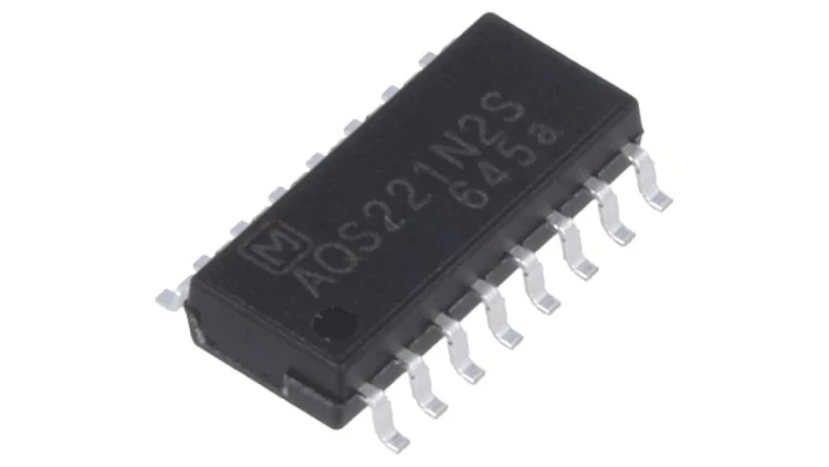 AQS221N2S Przekaźnik półprzewodnikowy Ister max 50mA 60mA max,40VAC