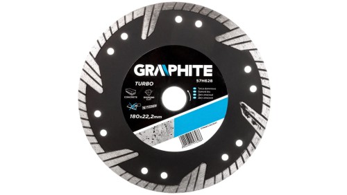 Tarcza diamentowa 180 x 22.2 mm turbo 57H628