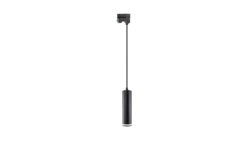 MADARA MINI RING GU10 ZWIS NA SZYNOPRZEWÓD 3F 230V IP20 fi55*200mm CZARNY kabel 1m