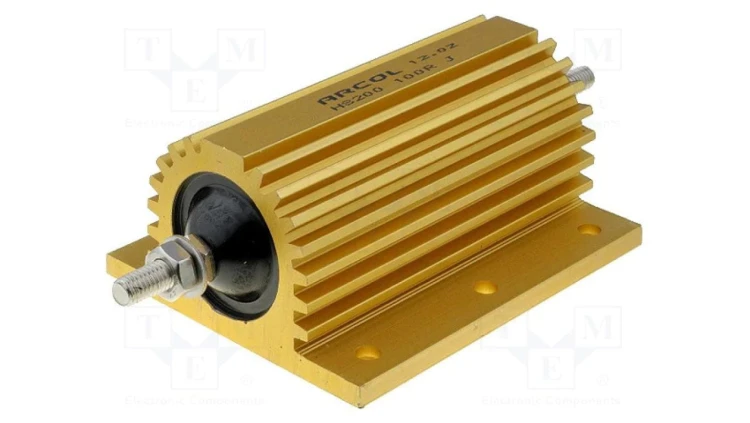 Rezystor: drutowy z radiatorem przykręcany 68 200W 1