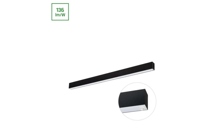 ALLDAY GO 840 36W 230V 112cm 115st Black CZUJNIK 2 lata gwarancji