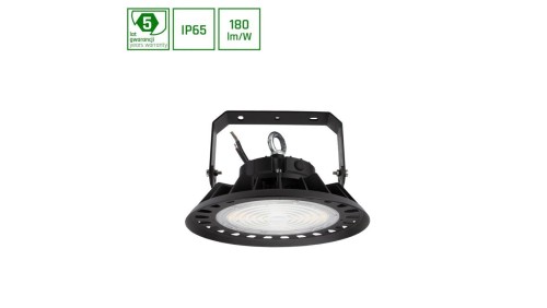 PLATEO 3 HIGH BAY 100W NW 230V 90ST IP65 IK08 270X160MM CZARNY 5 LAT GW. DALI