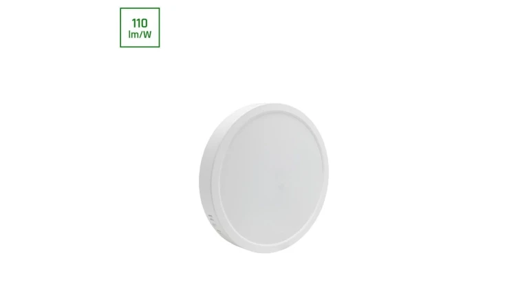 ALGINE NATYNK DOWNLIGHT 24W NW 230V 120st IP20 IK06 288x38mm BIAŁY okrągła