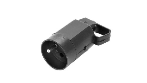 Gniazdo z uchem z uziemieniem 2P+Z 16A 250V IP20 c