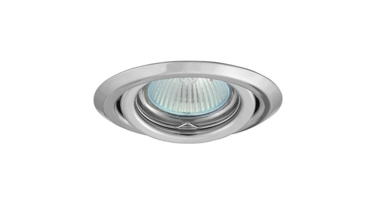 Kanlux oprawa sufitowa wpuszczna ARGUS CT-2115-C, chrom, regulowana, stal
