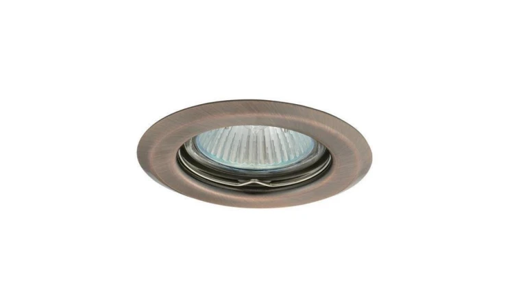Kanlux oprawa sufitowa wpuszczna ARGUS CT-2114-AN, miedź matowa, nieruchoma, stal